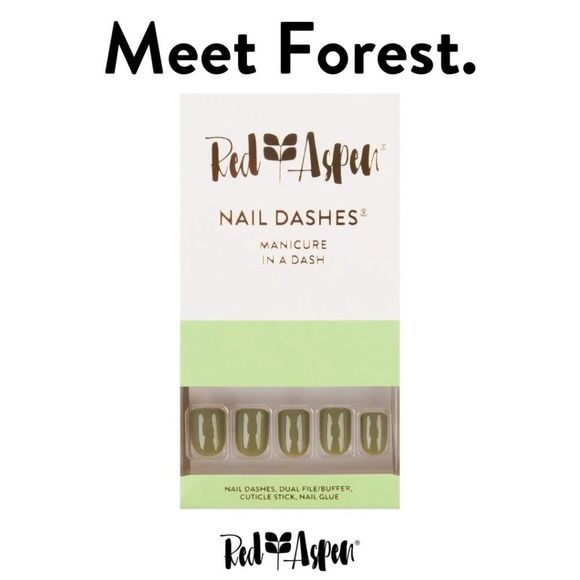 Red Aspen Nail Dashes | Woodland Forest - Picture 1 of 5